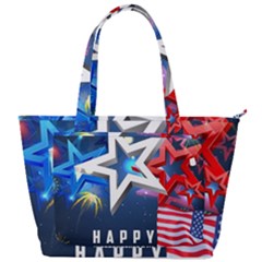 4th Of July Happy Usa Independence Day Back Pocket Shoulder Bag 