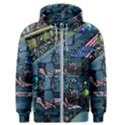 July 4th Parade Independence Day Men s Zipper Hoodie View1