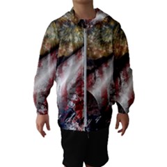 Independence Day July 4th Kids  Hooded Windbreaker