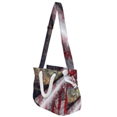 Independence Day July 4th Rope Handles Shoulder Strap Bag by Ravend