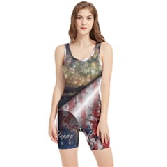 Independence Day July 4th Women s Wrestling Singlet by Ravend