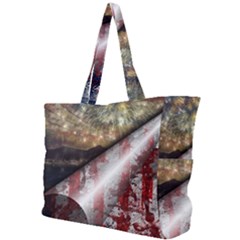 Independence Day July 4th Simple Shoulder Bag by Ravend