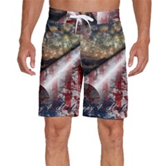 Independence Day July 4th Men s Beach Shorts