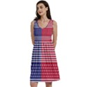 American flag patriot red white Classic Skater Dress View1