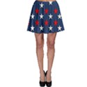 Patriotic colors america usa red Skater Skirt View1