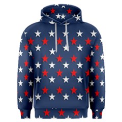 Patriotic Colors America Usa Red Men s Overhead Hoodie by Celenk