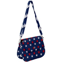 Patriotic Colors America Usa Red Saddle Handbag by Celenk