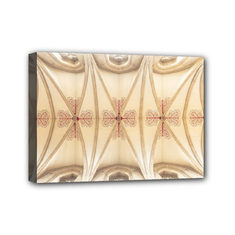 Wells Cathedral Well Cathedral Mini Canvas 7  X 5  (stretched) by Celenk