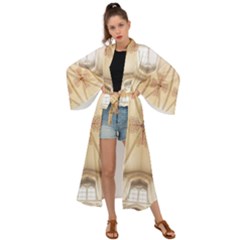 Wells Cathedral Well Cathedral Maxi Kimono by Celenk