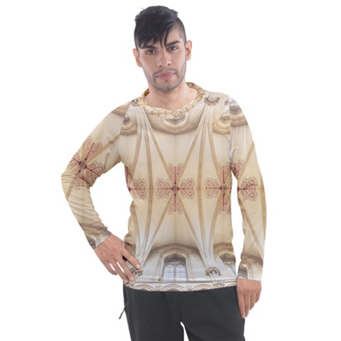 Wells Cathedral Well Cathedral Men s Pique Long Sleeve Tee by Celenk