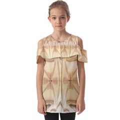 Wells Cathedral Well Cathedral Fold Over Open Sleeve Top by Celenk