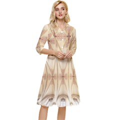 Wells Cathedral Well Cathedral Classy Knee Length Dress by Celenk