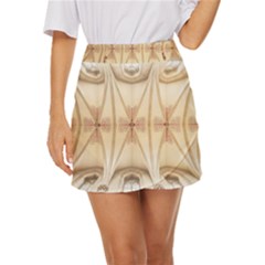 Wells Cathedral Well Cathedral Mini Front Wrap Skirt by Celenk