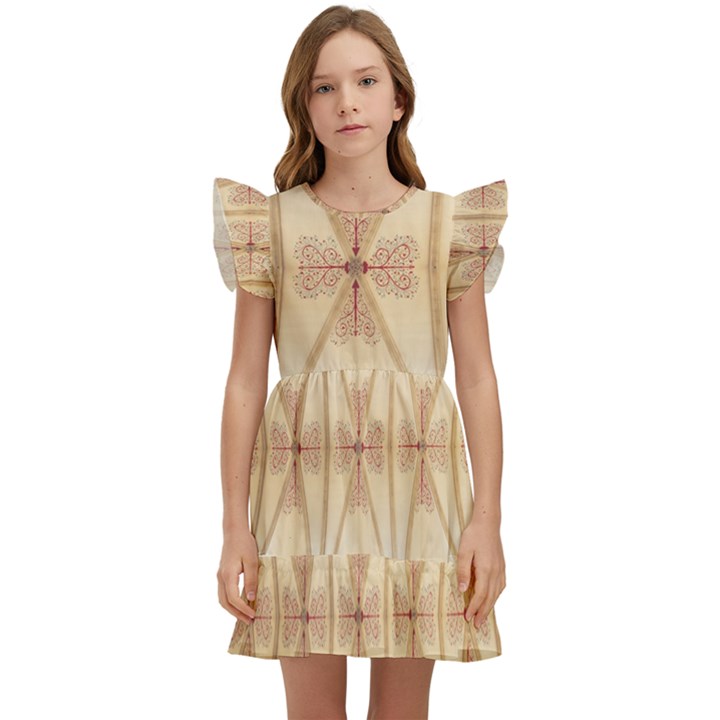 Wells Cathedral Well Cathedral Kids  Winged Sleeve Dress