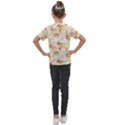 Background Pattern Flower Spring Kids  Mesh Piece Tee View2