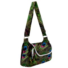 Peacock Feathers Color Plumage Multipack Bag by Celenk