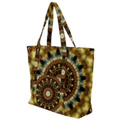 Pattern Abstract Background Art Zip Up Canvas Bag by Celenk