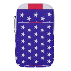 Usa Independence Day July Background Waist Pouch (large) by Vaneshop