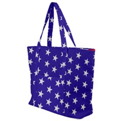 Usa Independence Day July Background Zip Up Canvas Bag by Vaneshop