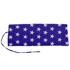 Usa Independence Day July Background Roll Up Canvas Pencil Holder (s) by Vaneshop