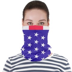 Usa Independence Day July Background Face Seamless Bandana (adult) by Vaneshop