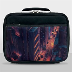 Abstract Landscape Landmark Town City Cityscape Lunch Bag by Vaneshop