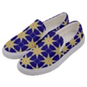 Seamless Pattern Background Men s Canvas Slip Ons View2