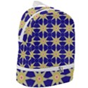 Seamless Pattern Background Zip Bottom Backpack View2