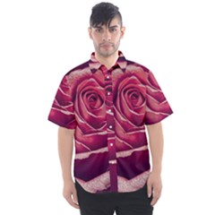 Beautiful Beauty Flower Bloom Men s Short Sleeve Shirt