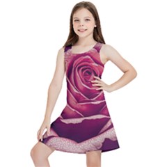 Beautiful Beauty Flower Bloom Kids  Lightweight Sleeveless Dress by Vaneshop