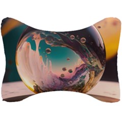 Crystal Ball Glass Sphere Lens Ball Seat Head Rest Cushion by Vaneshop