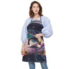 Crystal Ball Glass Sphere Lens Ball Pocket Apron by Vaneshop