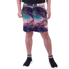 Crystal Ball Glass Sphere Lens Ball Men s Pocket Shorts by Vaneshop