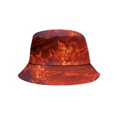 Sea Beach Sunset Sunrise Twilight Bucket Hat (kids) by Vaneshop