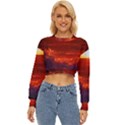 Sea Beach Sunset Sunrise Twilight Lightweight Long Sleeve Sweatshirt View1