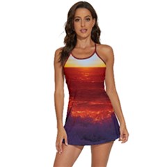 Sea Beach Sunset Sunrise Twilight 2-in-1 Flare Activity Dress by Vaneshop