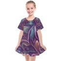 Abstract African Art Pattern Kids  Smock Dress View1