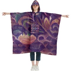 Abstract African Art Pattern Women s Hooded Rain Ponchos by Vaneshop