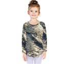 Wave Water Surface Sea Ocean Liquid Kids  Long Sleeve Tee View1