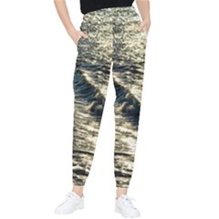 Wave Water Surface Sea Ocean Liquid Women s Tapered Pants by Vaneshop