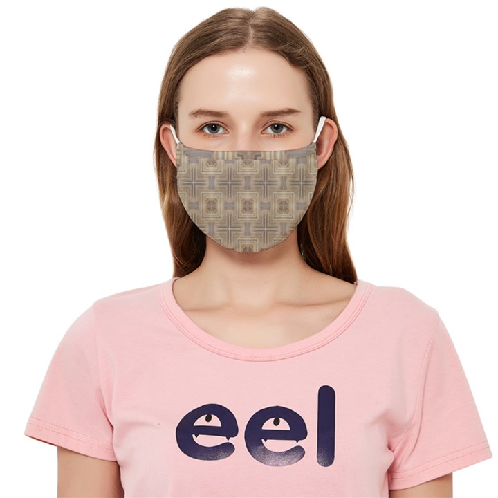 Abstract Wood Design Floor Texture Cloth Face Mask (Adult)