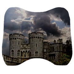 Castle Building Architecture Velour Head Support Cushion by Celenk