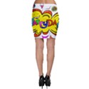 Happy Happiness Child Smile Joy Bodycon Skirt View2