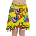 Happy Happiness Child Smile Joy Chiffon Wrap Front Skirt View1