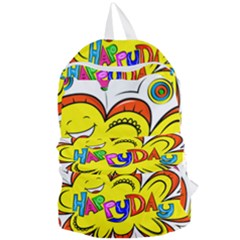 Happy Happiness Child Smile Joy Foldable Lightweight Backpack