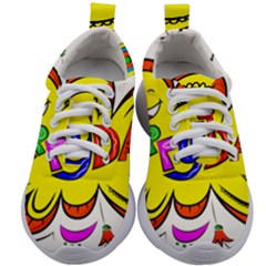 Happy Happiness Child Smile Joy Kids Athletic Shoes