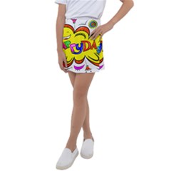 Happy Happiness Child Smile Joy Kids  Tennis Skirt