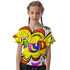 Happy Happiness Child Smile Joy Kids  Cut Out Flutter Sleeves