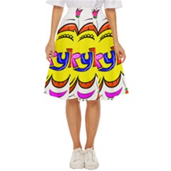 Happy Happiness Child Smile Joy Classic Short Skirt by Celenk