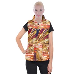 Telephone Box London Night Women s Button Up Vest